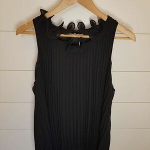 Trina Turk Black Sleeveless Blouse